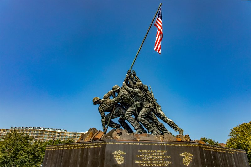 marine corps memorial in arlington virginia